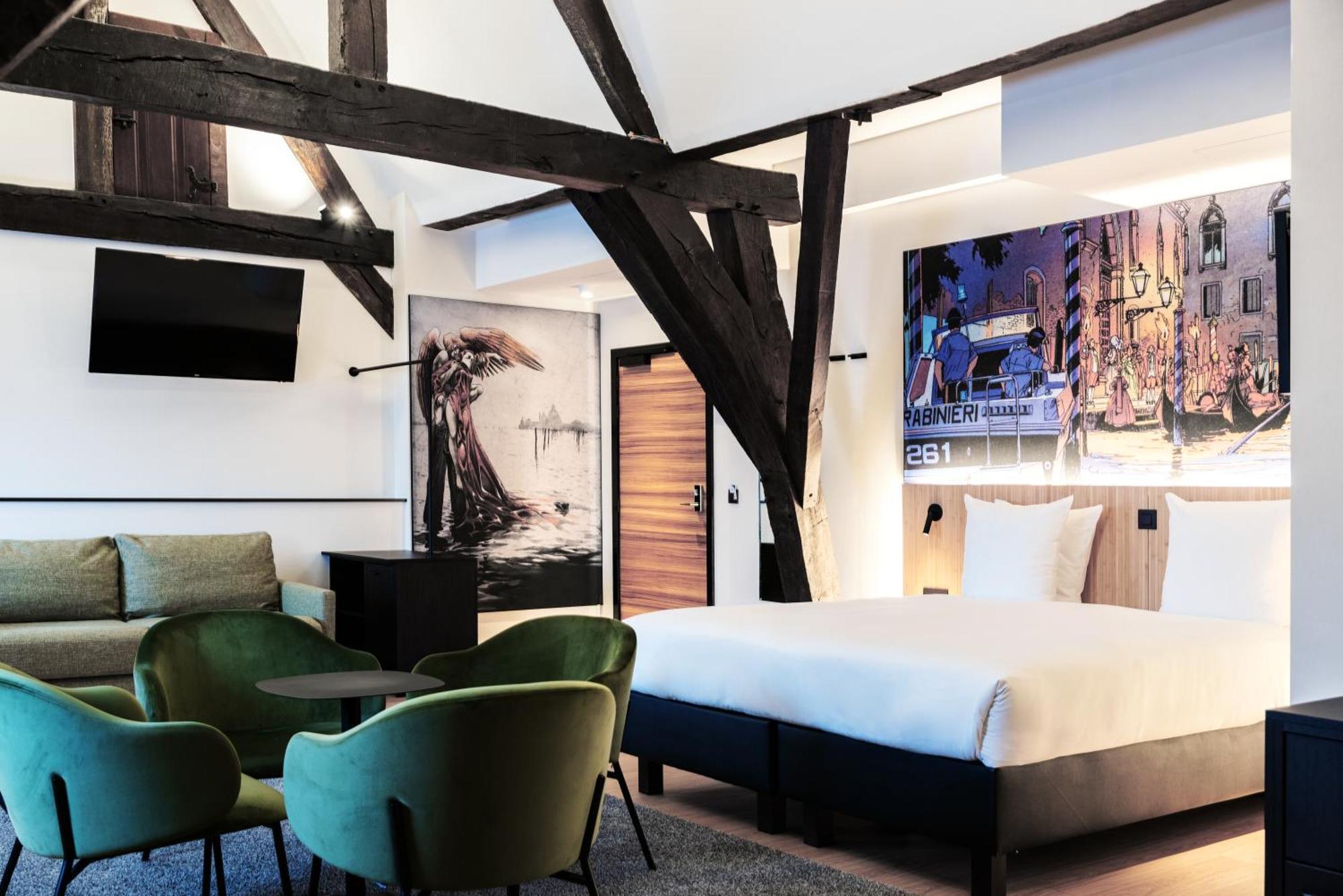 Comic Art Hotel Гент Экстерьер фото