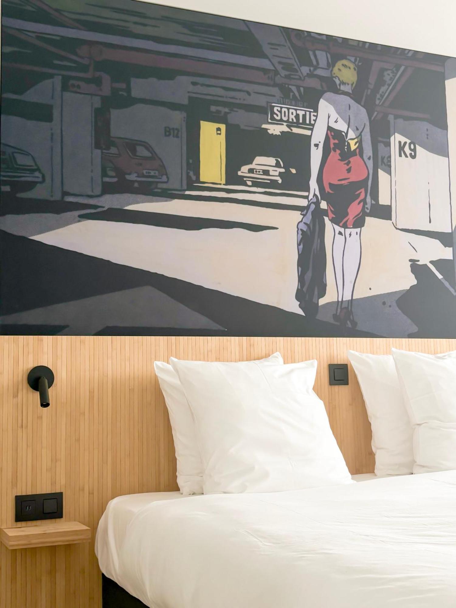 Comic Art Hotel Гент Экстерьер фото