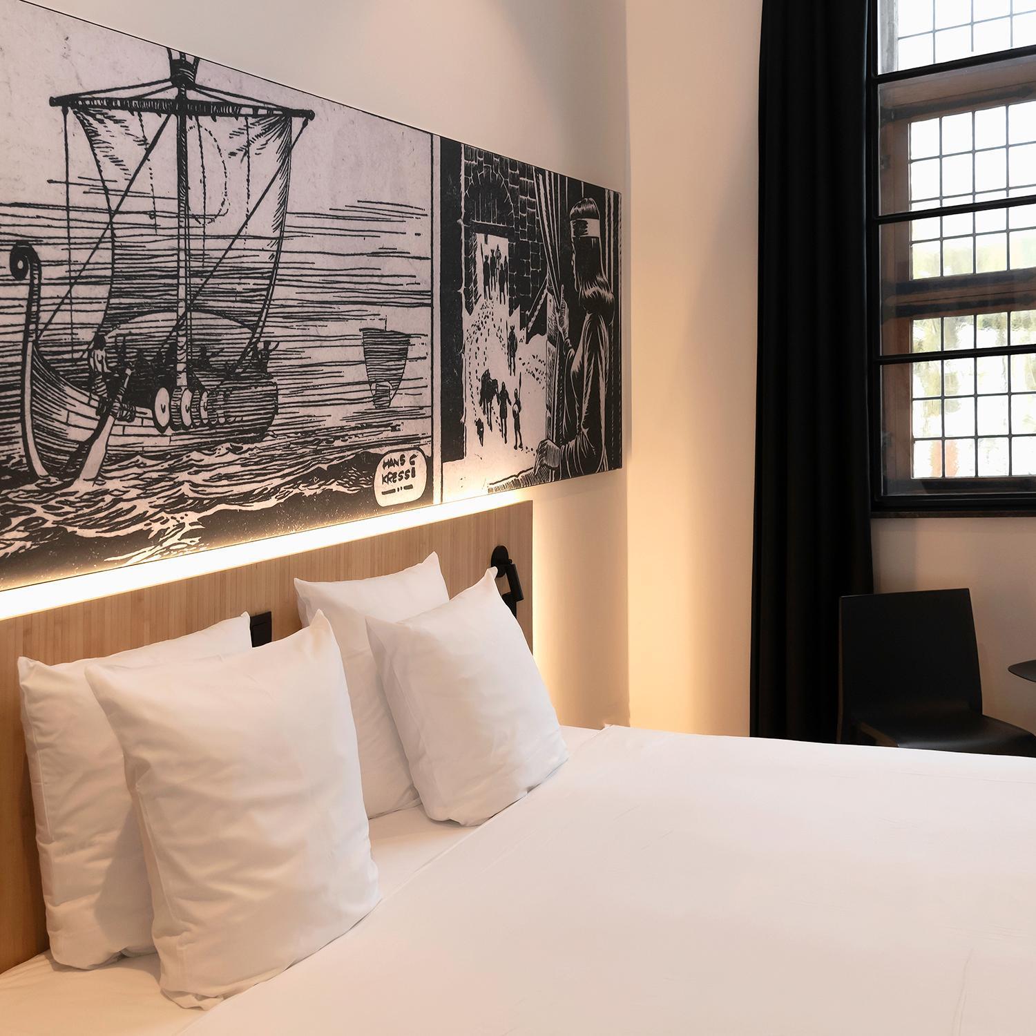 Comic Art Hotel Гент Экстерьер фото