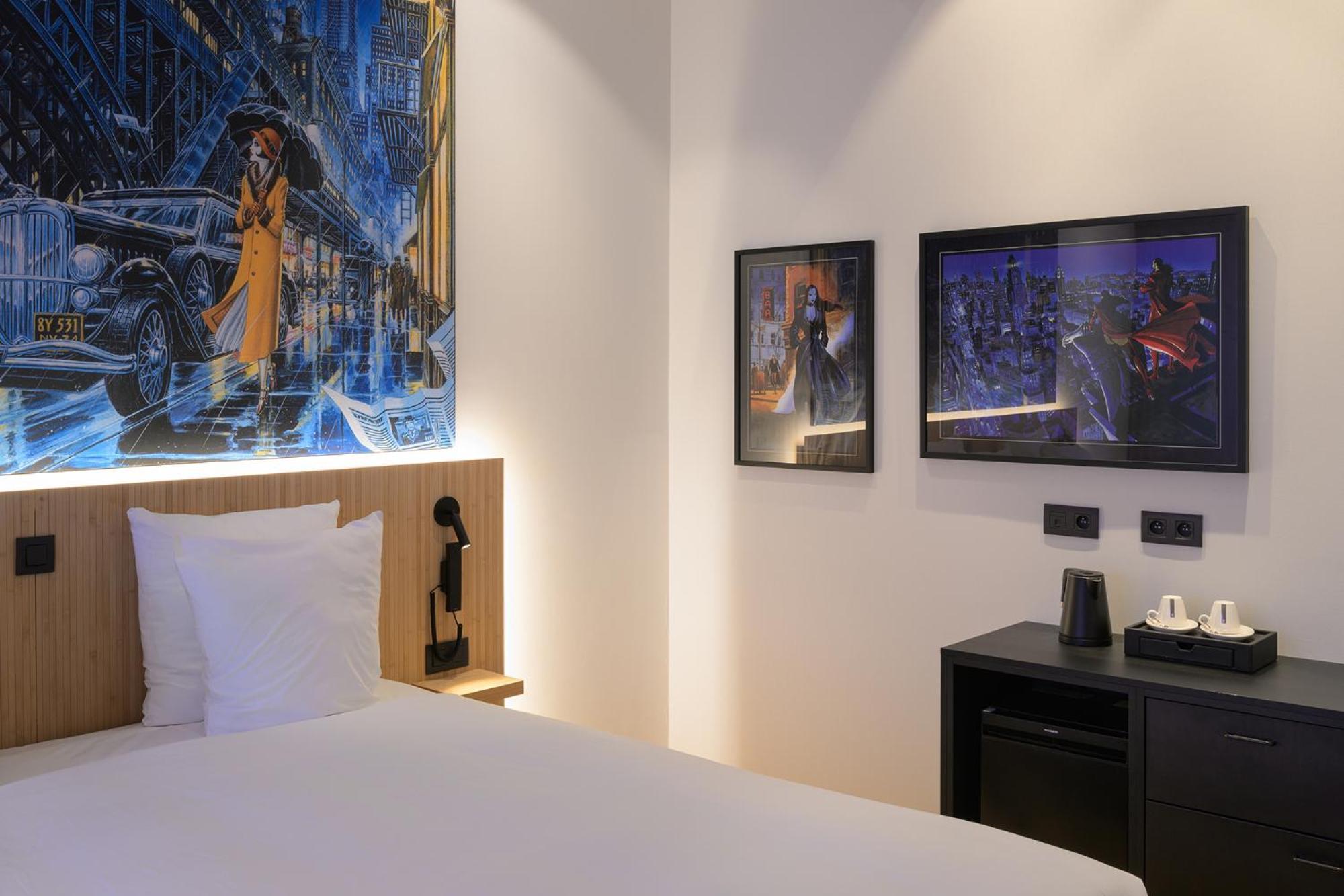 Comic Art Hotel Гент Экстерьер фото